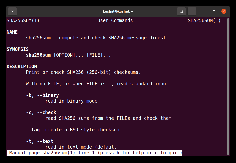 SHA-256 checksum and digital-signature verification workflow for a mirror download.