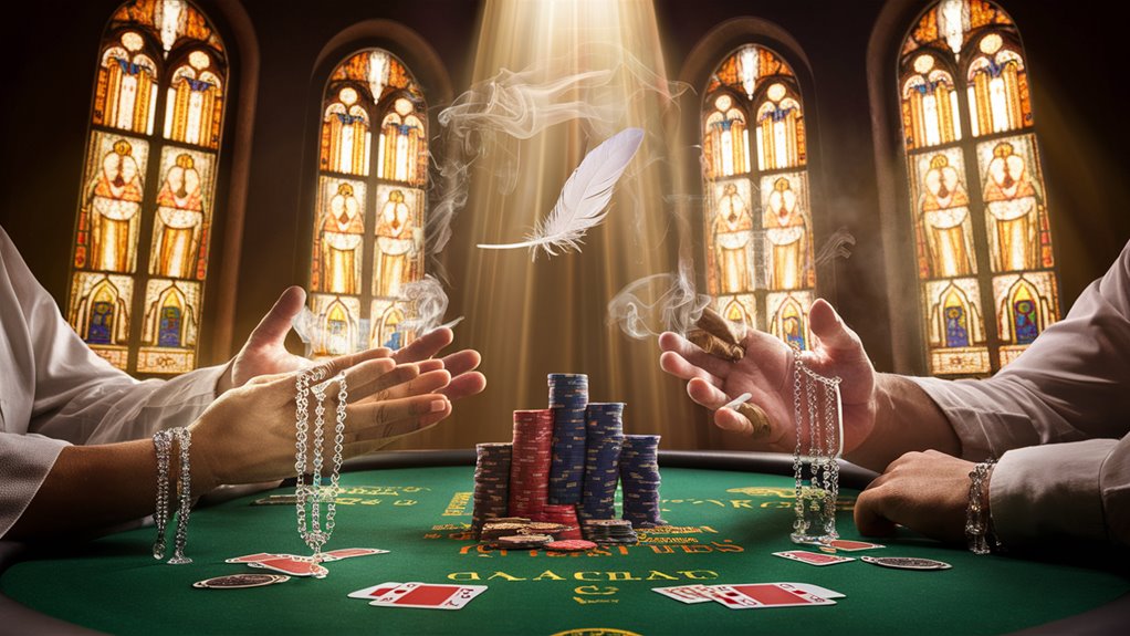 angels inspire risky gambling