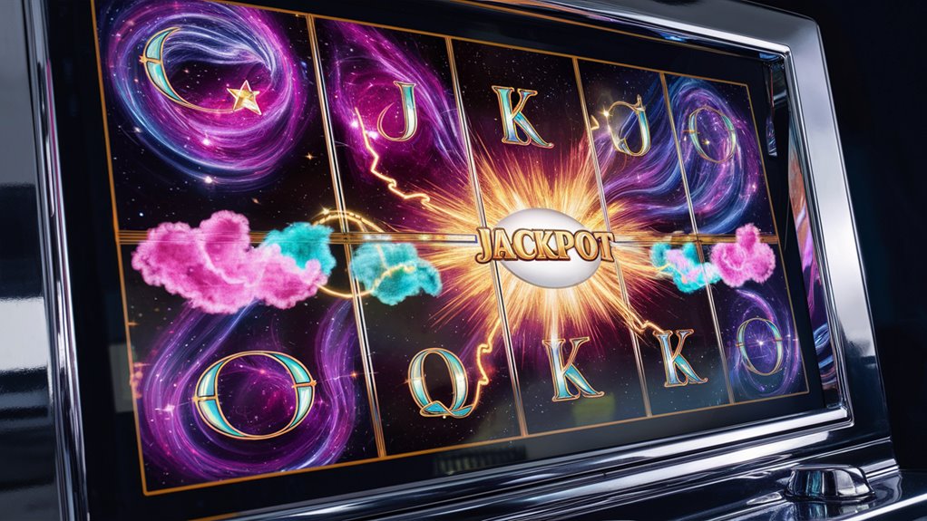 celestial themed slot machine experience