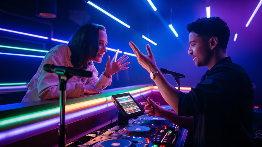 ask dj for songs