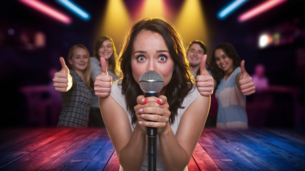 overcoming fear through singing