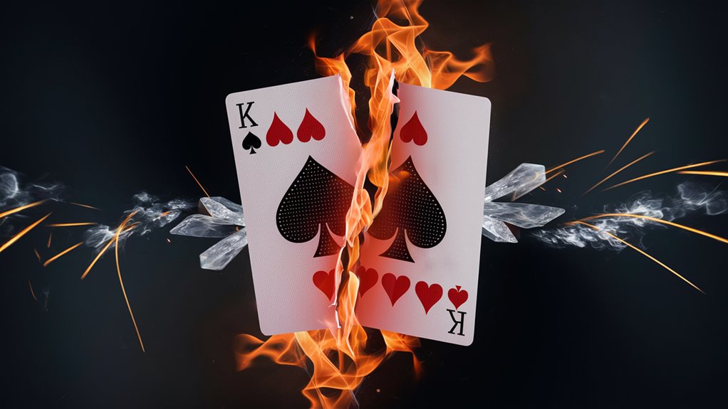 blackjack sparks brief flames