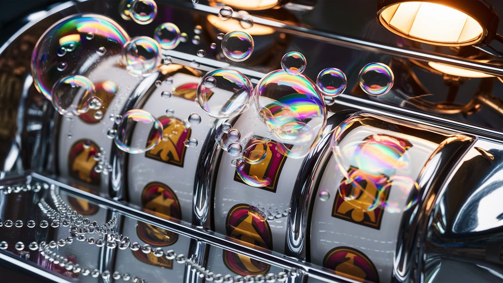 bubbly slot machine bonuses