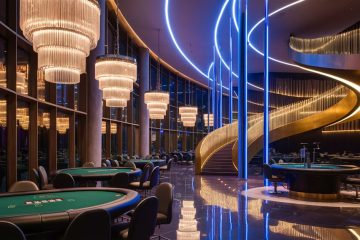 casino lights table games