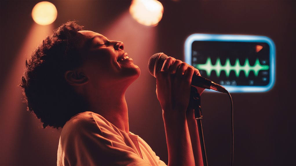 measure your singing voice