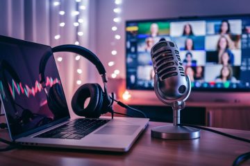 online party singing setup