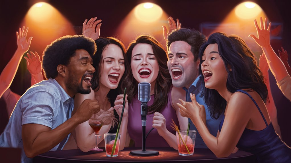 people connecting through music