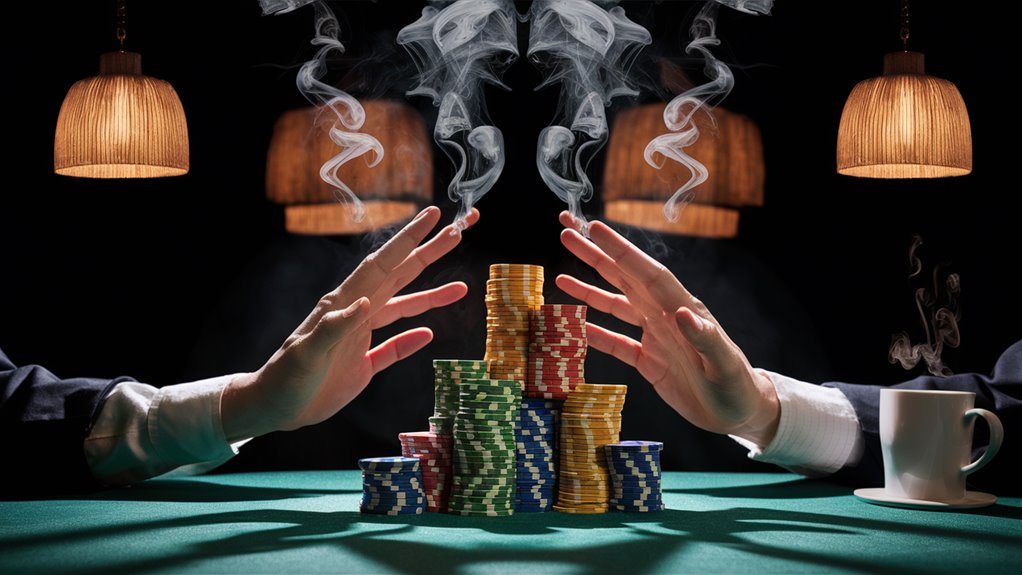 poker games with fire effects