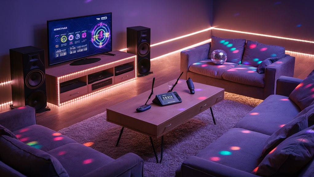 sing setup sound system