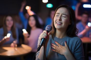 singing practice builds confidence