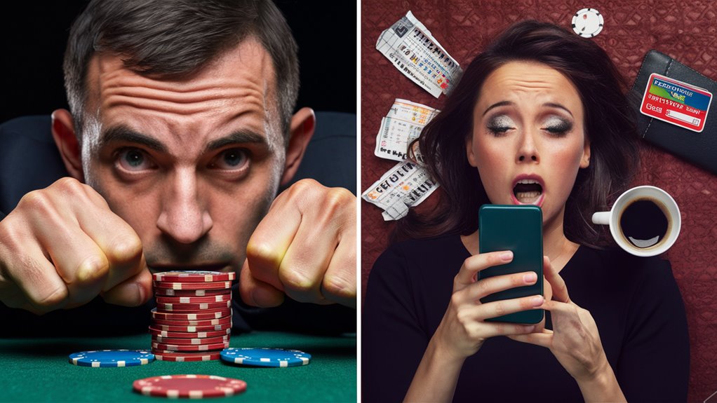 gamblers who pursue losses