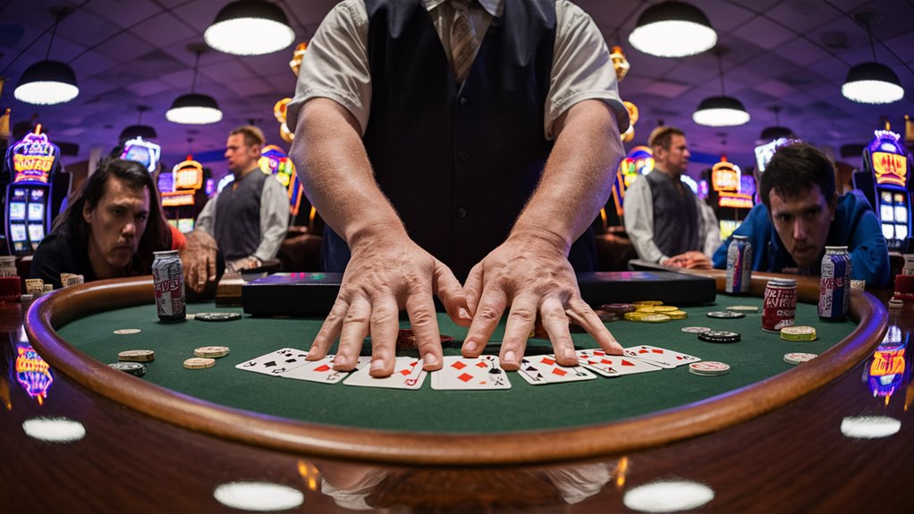 loud casino gaming environment