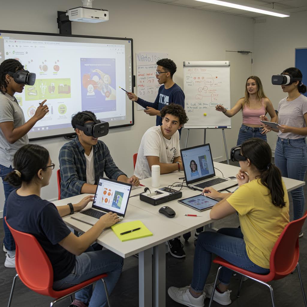온카스터디 VR 교육 프로그램, 가상 현실을 활용해 건강과 과학을 학습하는 실감형 교실